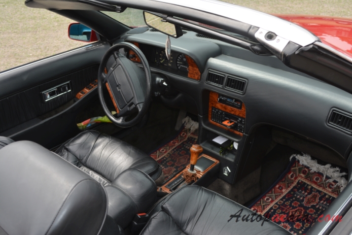 Chrysler TC by Maserati 1989-1991 (cabriolet 2d), interior