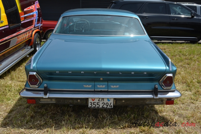 Chrysler Windsor 9th generation 1961-1966 (1964 hardtop 4d), rear view