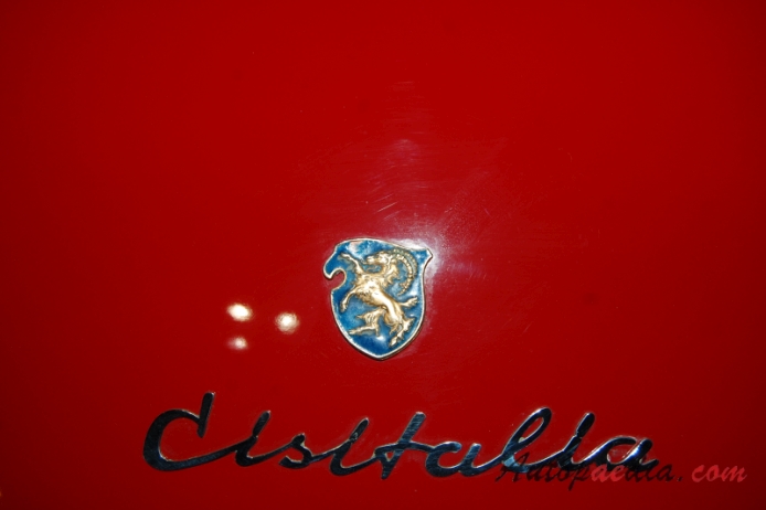Cisitalia 202 1947-1952 (1947-1952 202 SMM Nuvolari Spyder 2d), emblemat tył 