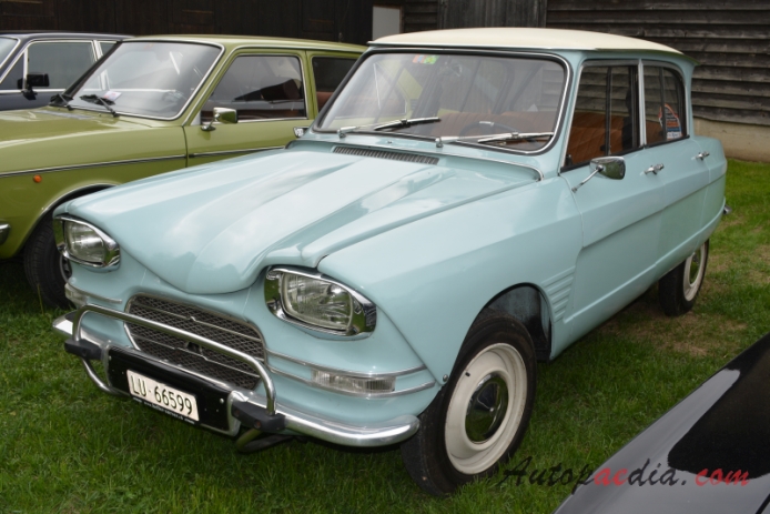 Citroën Ami 6 1961-1969 (sedan 4d), left front view