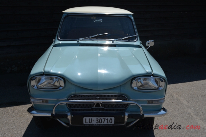 Citroën Ami 6 1961-1969 (sedan 4d), front view