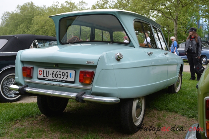 Citroën Ami 6 1961-1969 (sedan 4d), prawy tył