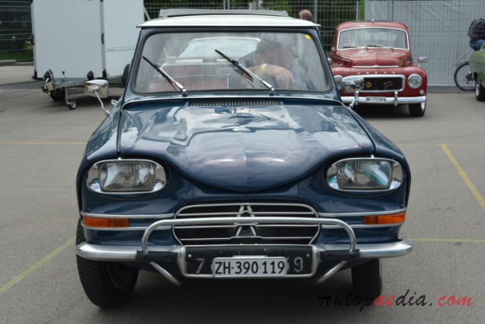 Citroën Ami 6 1961-1969 (sedan 4d), front view