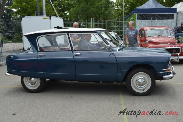 Citroën Ami 6 1961-1969 (sedan 4d), right side view