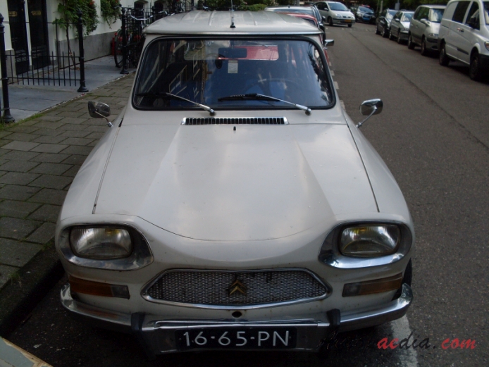 Citroën Ami 8 1969-1978 (1969-1973 Citroën Ami 8 Break 5d), przód