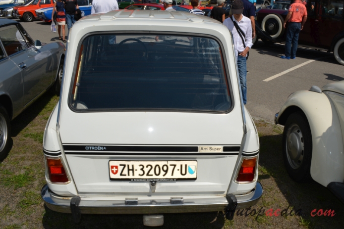 Citroën Ami 8 1969-1978 (1973-1976 Ami Super Break 5d), tył