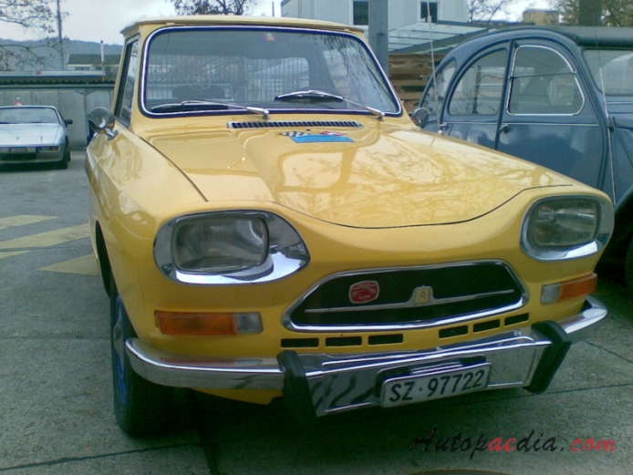Citroën Ami 8 1969-1978 (1973 Ami Super Pickup), przód