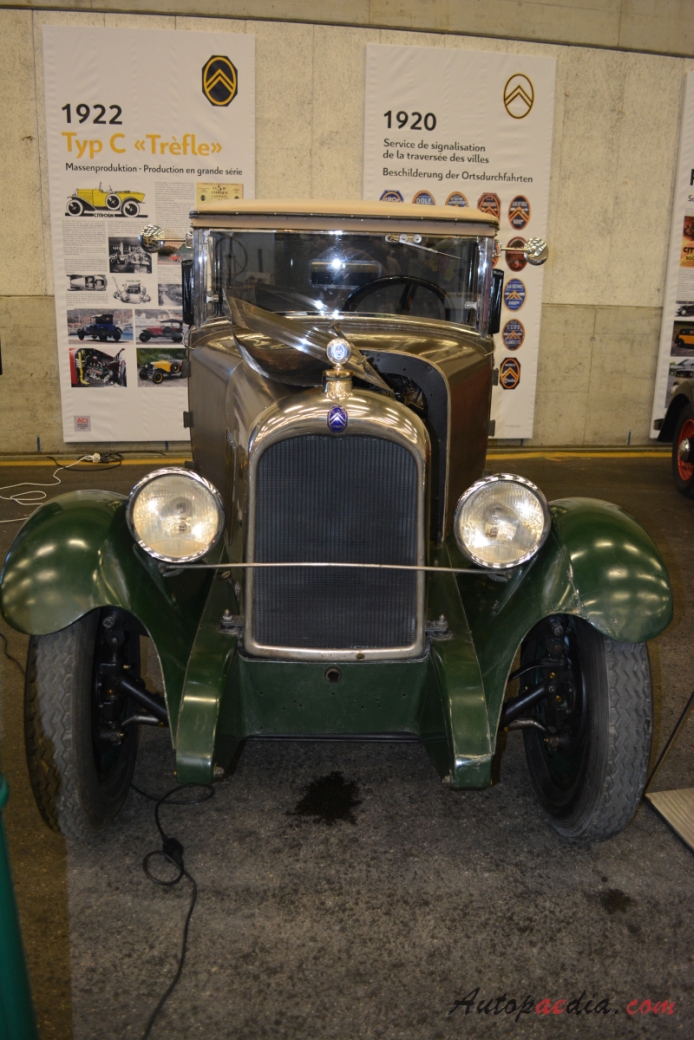 Citroën B14 1926-1928 (1928 Gangloff cabriolet 2d), przód
