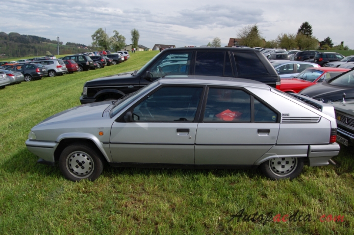 Citroën BX 1982-1994 (1986-1994 GTi Mk2 hatchback 5d), lewy bok