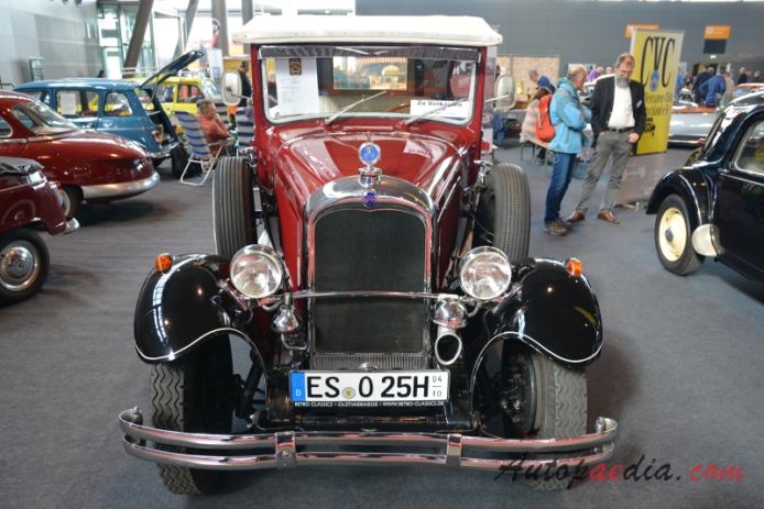 Citroën C4 1928-1932 (1928 cabriolet 4d), przód