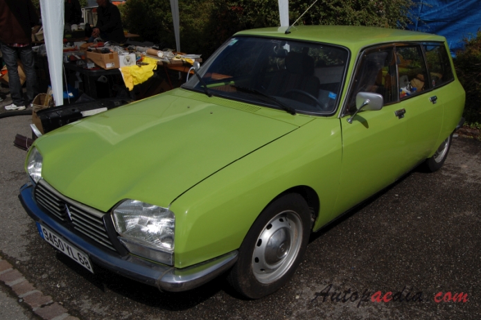 Citroën GS 1970-1979 (1971-1979 Break Club kombi 5d), lewy przód