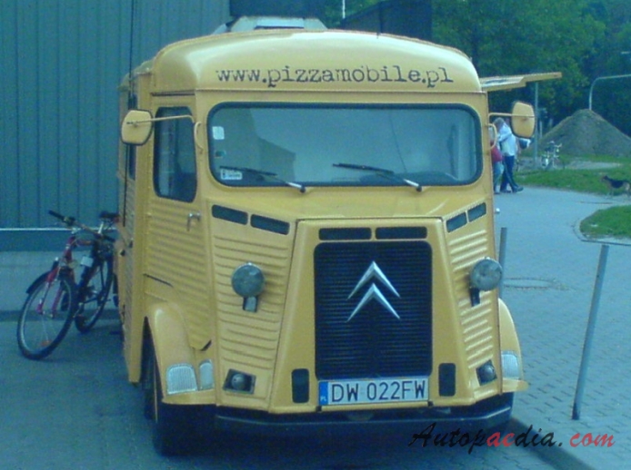 Citroën H Van 1947-1981 (1964-1981 food ciężarówka), przód