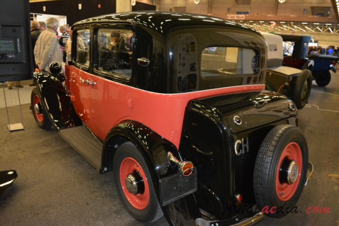 Citroën Rosalie 1932-1938 (saloon 4d), lewy tył