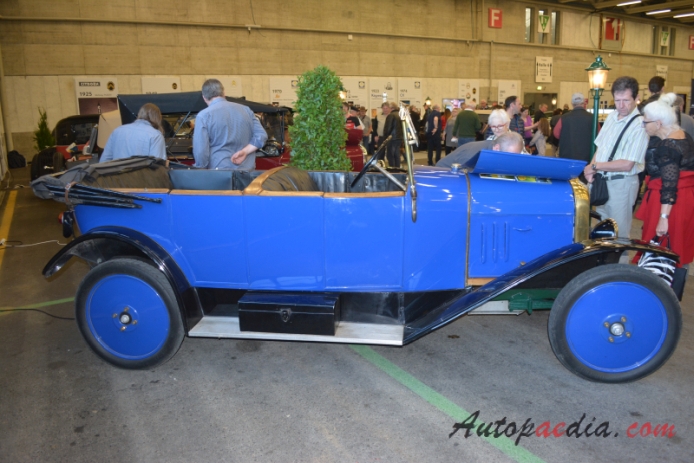 Citroën type A 1919-1921 (1919 10 HP Torpedo 4d), right side view