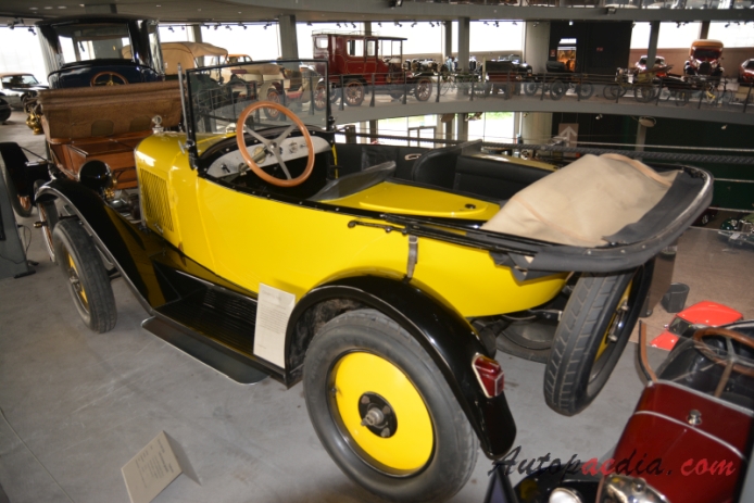 Citroën typ C 1922-1926 (1924 Trefl Torpedo), lewy tył