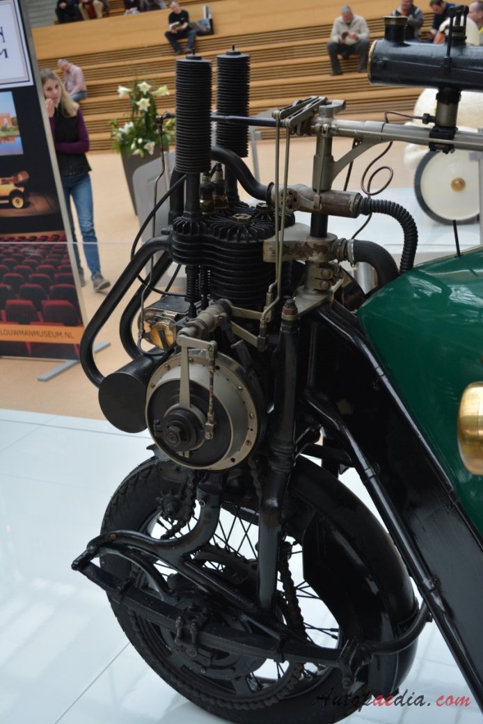 Cyklon Cyklonette 1902-1922 (1912 6HP three-wheeler), engine  