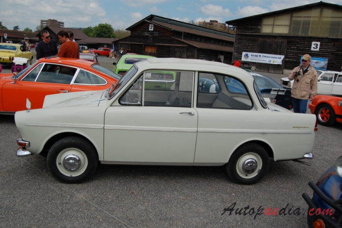 DAF Daffodil 1961-1967 (1961-1963 DAF 30 sedan 2d), left side view