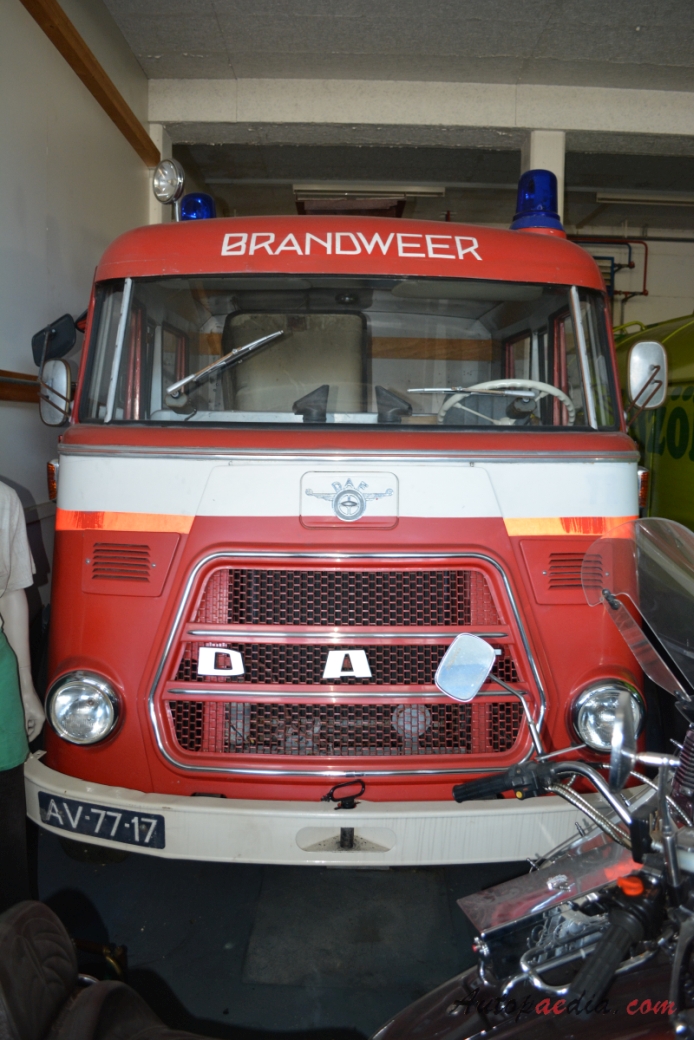 DAF 1100/1300/1500/1600/1800/1900 1959-1972 (fire engine), front view