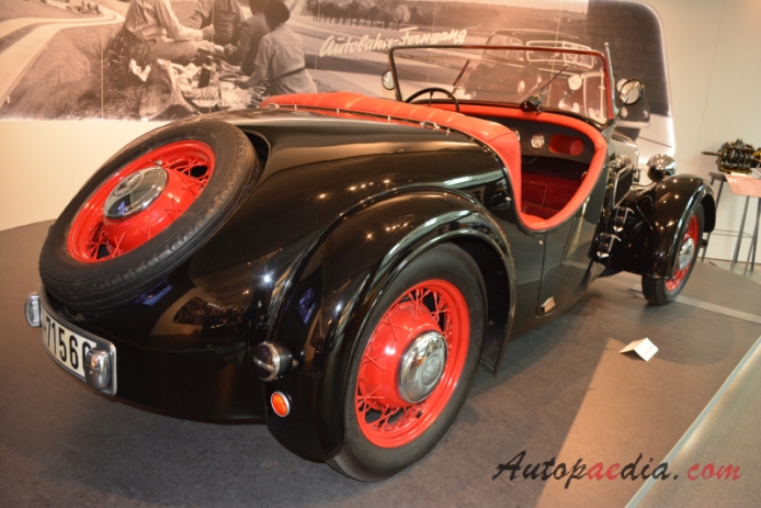 DKW F5 1935-1937 (1936 roadster 2d), prawy tył