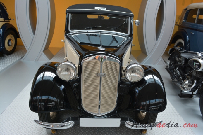 DKW F7 1937-1939 (1938 przód Luxus convertible 2d), przód