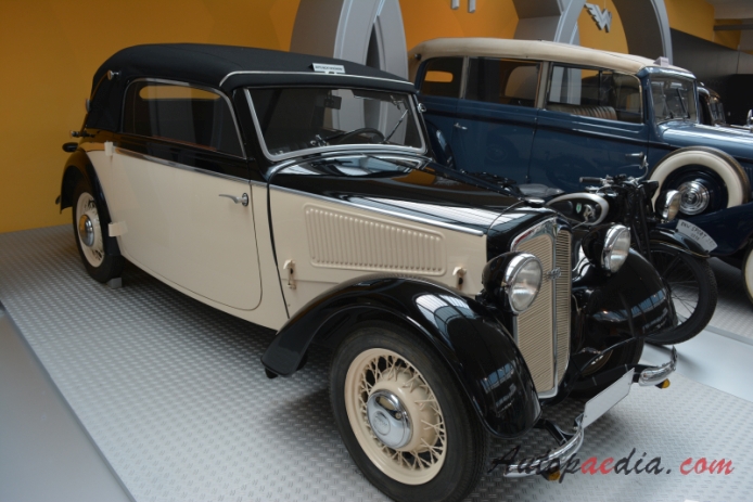 DKW F7 1937-1939 (1938 przód Luxus convertible 2d), prawy przód