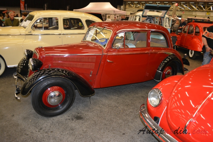 DKW F8 1939-1942 (1939 saloon 2d), lewy bok