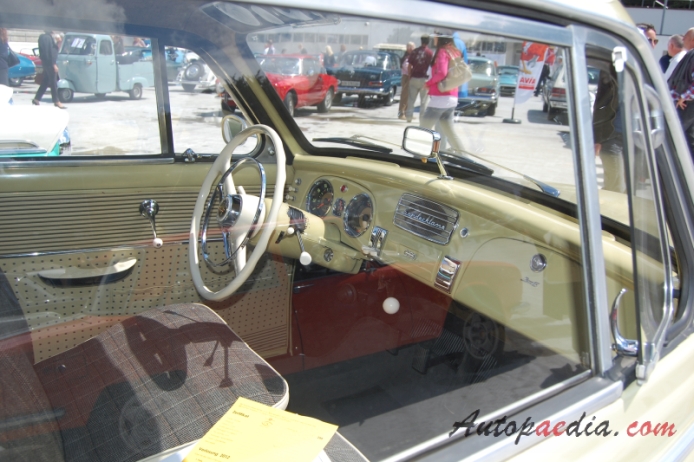 DKW F93 1955-1959 (1958 3=6 Sonderklasse Coupé 2d), interior