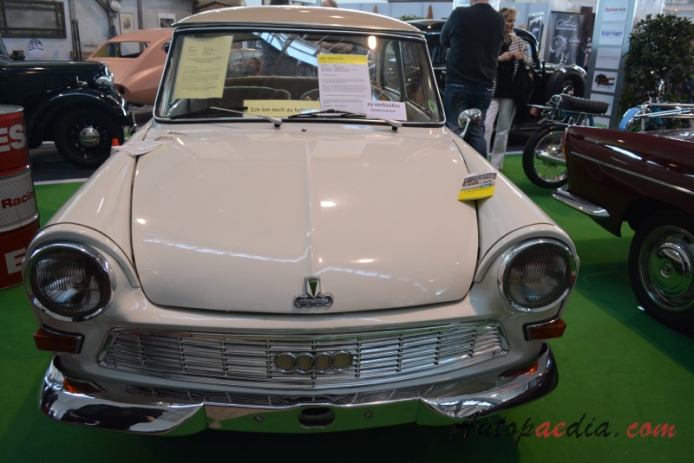 DKW F11 Junior 1959-1963 (1962 Junior de luxe sedan 2d), przód