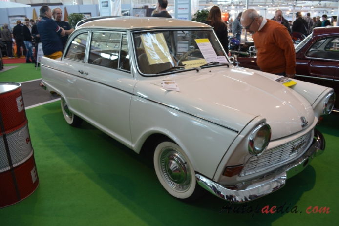 DKW F11 Junior 1959-1963 (1962 Junior de luxe sedan 2d), right front view