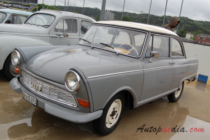DKW F11 Junior 1959-1963 (1963 Junior de luxe sedan 2d), lewy przód