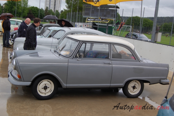 DKW F11 Junior 1959-1963 (1963 Junior de luxe sedan 2d), left side view