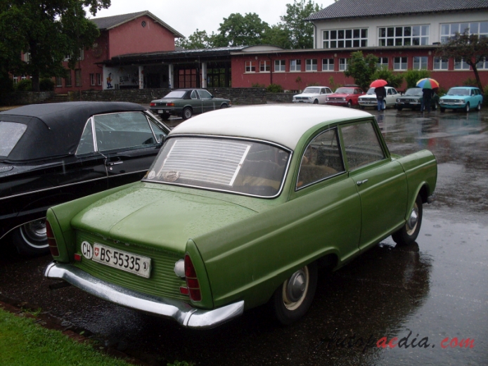 DKW F11 Junior 1959-1963 (sedan 2d), prawy tył