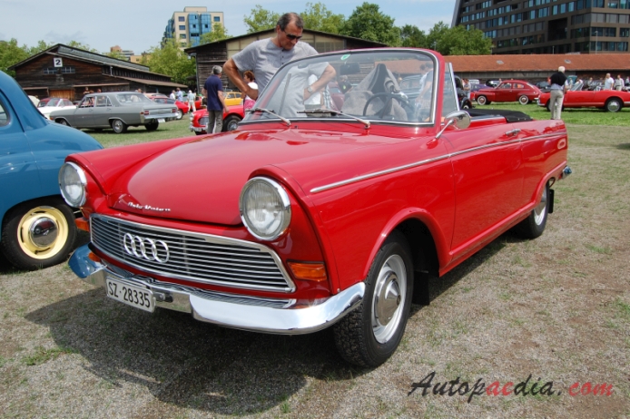 DKW F12 1963-1965 (1964 cabriolet 2d), lewy przód