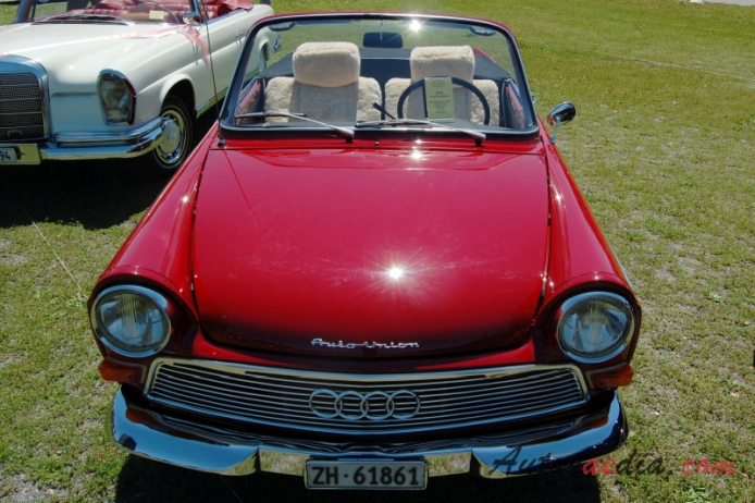 DKW F12 1963-1965 (1964 cabriolet 2d), front view