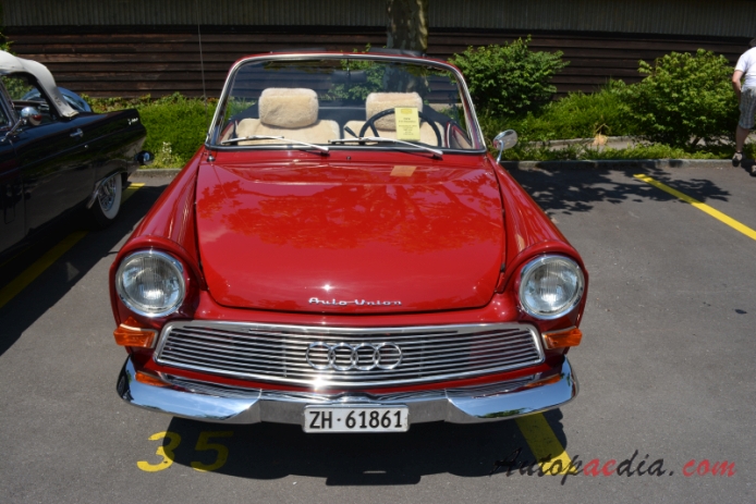 DKW F12 1963-1965 (1964 cabriolet 2d), przód