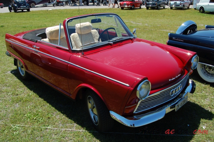 DKW F12 1963-1965 (1964 cabriolet 2d), prawy przód