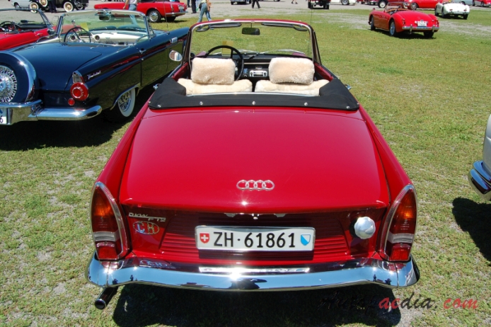 DKW F12 1963-1965 (1964 cabriolet 2d), tył