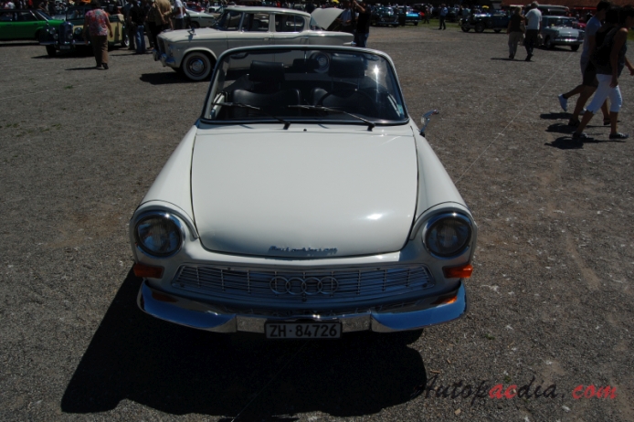 DKW F12 1963-1965 (1964 cabriolet 2d), przód