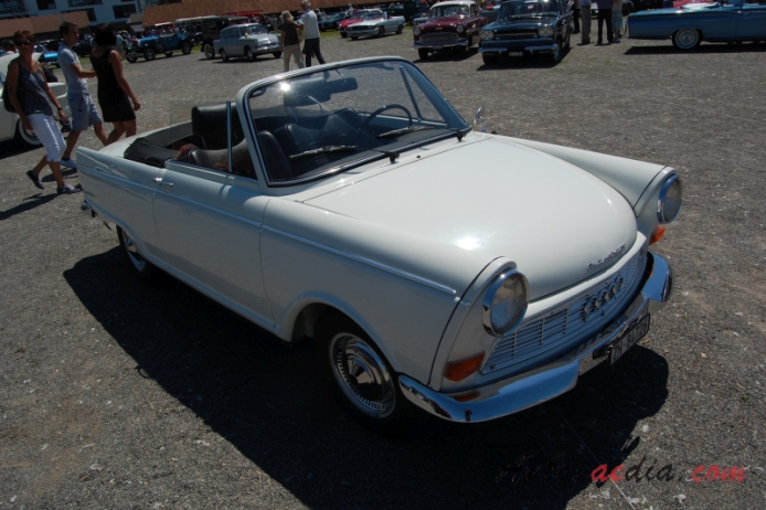 DKW F12 1963-1965 (1964 cabriolet 2d), right front view