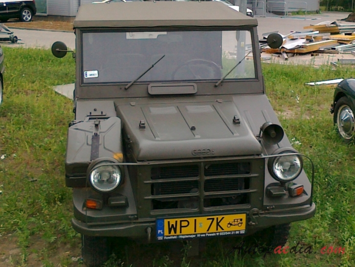DKW Munga 1956-1968 (pojazd wojskowy), przód