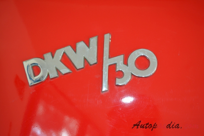 DKW Schnellaster (DKW F89 L) 1949-1962 (1954-1955 type 30 pickup 2d), front emblem  