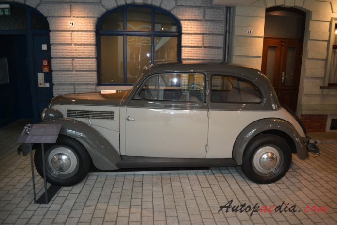 DKW Sonderklasse '37 1937-1940 (1940 saloon 2d), lewy bok