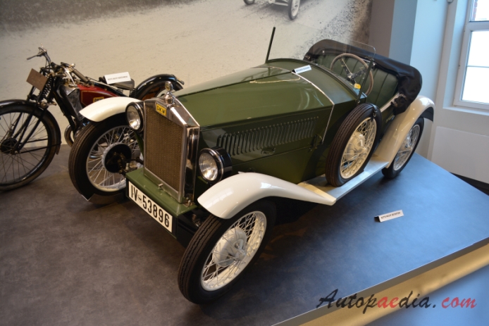 DKW PS 600 1929-1933 (1930 roadster), left front view