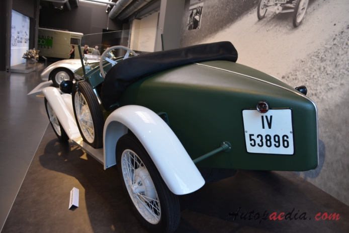 DKW PS 600 1929-1933 (1930 roadster), lewy tył