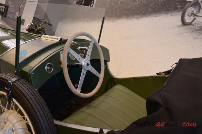 DKW PS 600 1929-1933 (1930 roadster), wnętrze