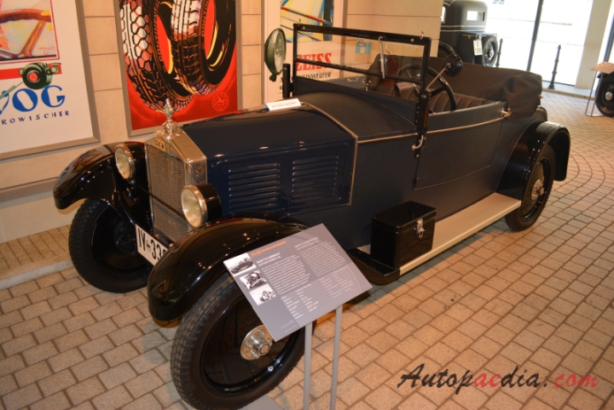 DKW P 15 1928-1929 (1929 cabriolet 2d), lewy przód