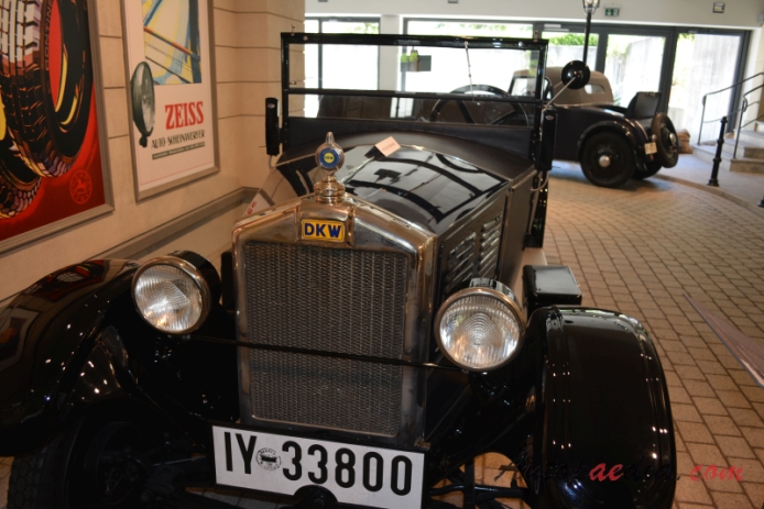 DKW P 15 1928-1929 (1929 cabriolet 2d), przód
