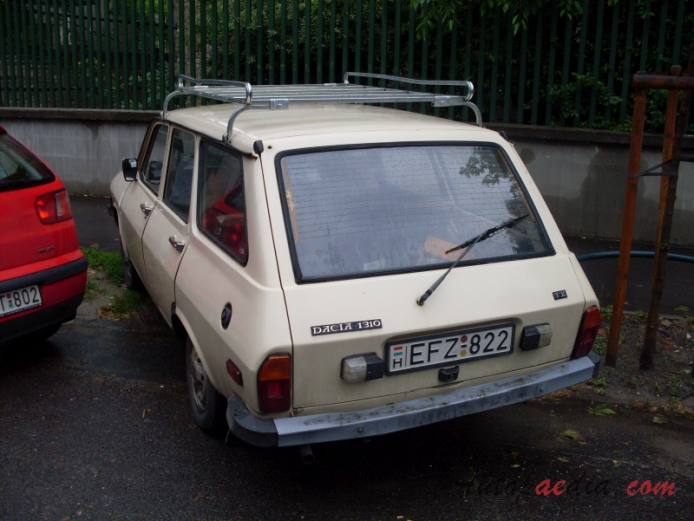 Dacia 1310 1979-2004 (1983-1989 TX kombi 5d),  left rear view