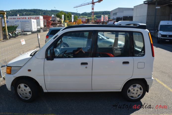 Daihatsu Move 1st generation (L600) 1995-1999 (hatchback 5d), left side view