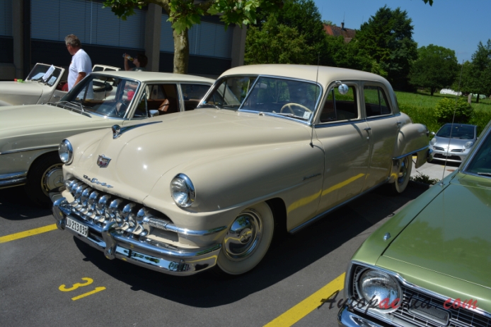 DeSoto Custom 1939-1952 (1951 sedan 4d), left front view
